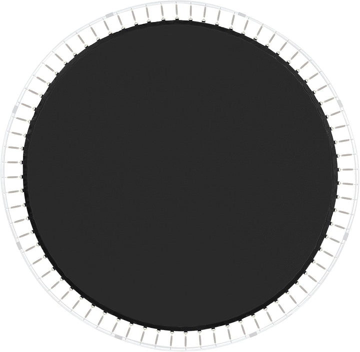 Replacement Trampoline Mat, Jumping Mat Fits 12/13/14/15 Ft Frame, Universal Jumping round Trampoline, Uv-Resistant Mat with Spring Tool & 72/80/92 V-Rings, Fit 5.5"/6.5"/7" Spring Length