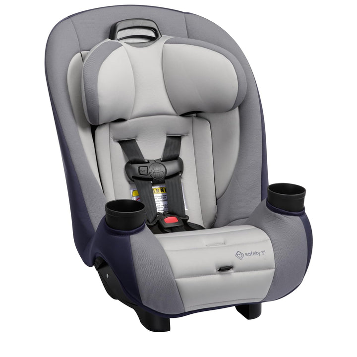 Ellaris 3-In-1 Convertible Car Seat, Slim Fit Design, Rear & Forward-Facing, 5-Position Headrest, 3-Across Fit, Travel-Friendly with Machine-Washable Seat Pad, London Blue