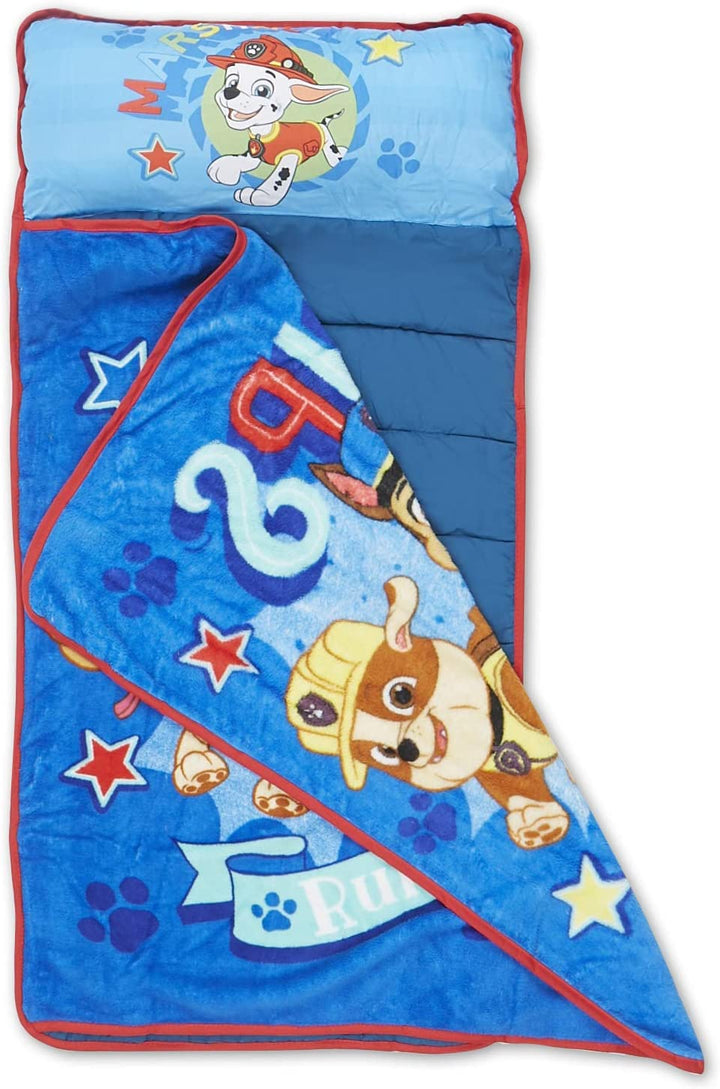 We'Re a Team Toddler Nap-Mat Set– Quilted Nap Mat with Built-In Pillow and Plush Blanket – Portable Nap Mat for Daycare, Preschool, Sleepovers & Travel – for Boys or Girls