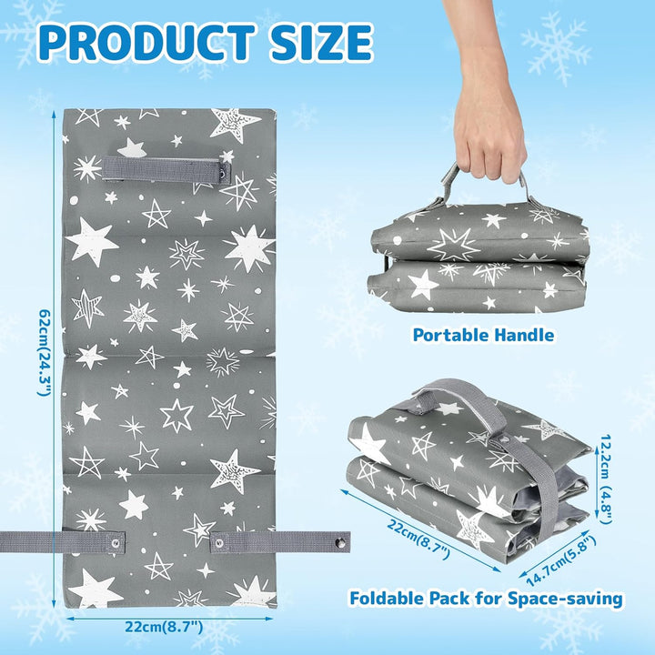 Car Seat Cooling Pad for Toddler with Removable Ice Pack, Summer Baby Cooling Pad for Car Seats and Strollers, Portable Carseat Cooler Ice Cushion, Keeping Baby Cool in the Summer, Gray