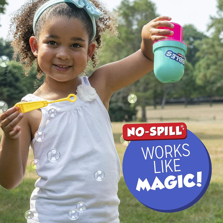 Fubbles No-Spill Bubble Tumbler, (Colors May Vary)