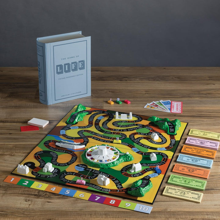 the Game of Life Vintage Bookshelf Edition