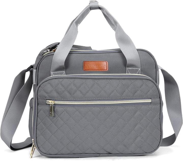 Small Diaper Bag Tote for Girls Baby Nappy Bag - Travel&Outdoor Stroller Organizer Cute Diaper Maternity Bag for Mom Daddy
