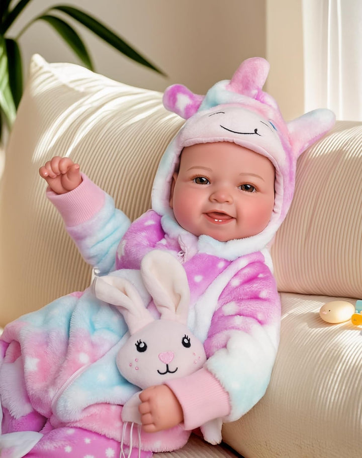 Baby Dolls, 17Inch Large Realistic Cute Soft Body Baby Doll Real Life Baby Dolls with Accessories for 3+ Year Old Girls Gifts, Pretend Play, Collection