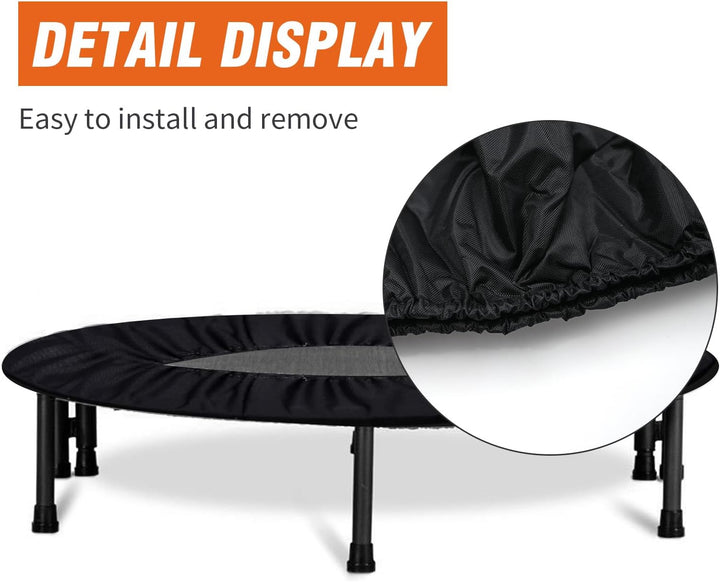 Trampoline Spring Cover 600D Small Trampoline Replacement Pad Thickened Oxford Cloth Easy to Installation Trampoline Safety Pad Parts for Home Indoor