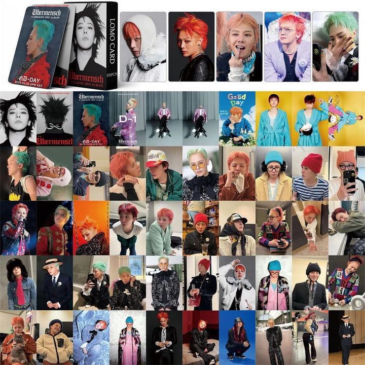 Big Bang Lomo Cards G-Dragon Drama Lomo Photocard Bigbang Ubermensch Lomo Card (Lomo Card)