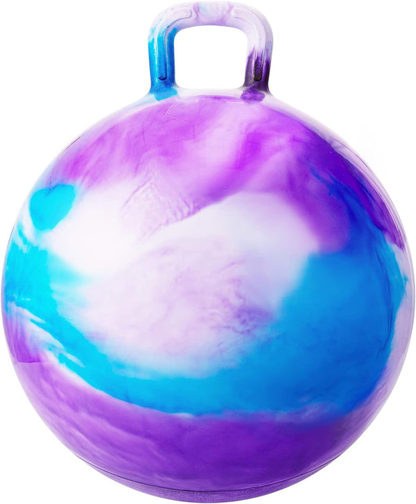 Hopper Balls for Kids 3-8, 18 Inches Bouncy Ball with Handle, 18" Inflatable Bouncing Hopper, 45Cm Jumping Toys, Garden Hopping Toys Girls Boys Gifts