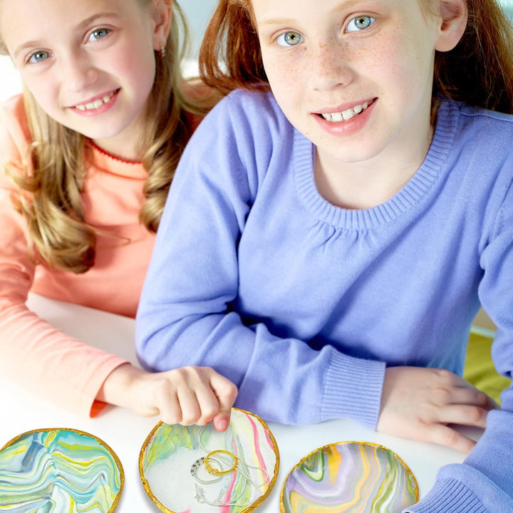 Make Your Own Clay Jewelry Bowls Arts and Crafts Kit for Girls Kids Ages 8 9 10 11 12 Years Old
