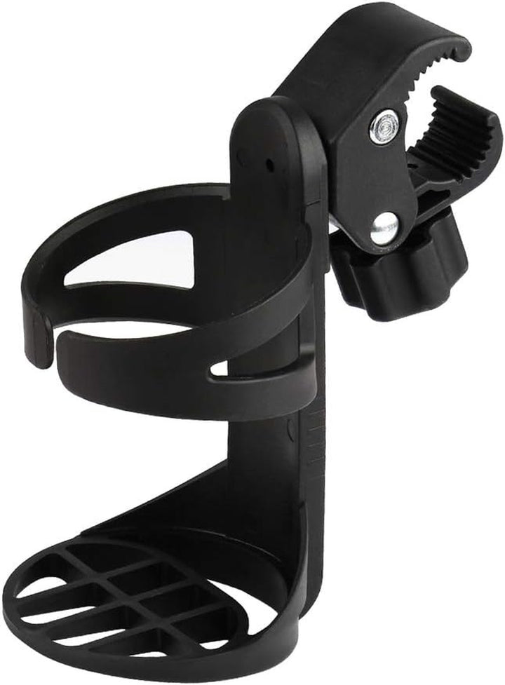 Stroller Cup Holder, Universal Cup Holder for Uppababy, Nuna, Doona Strollers, 360 ° Rotatable Bottle Holder for Stroller, Bike, Wheelchair, Walker, Scooter