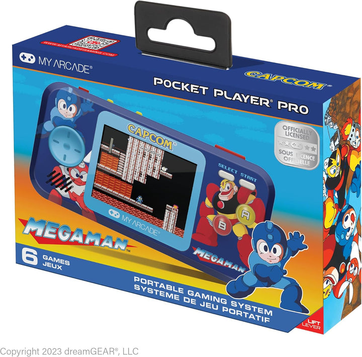 Pac-Man Pocket Player Pro: 2.75" Color Display, Retro Gaming Consoles, Arcade Classics, Family Game Night, Retro Mini