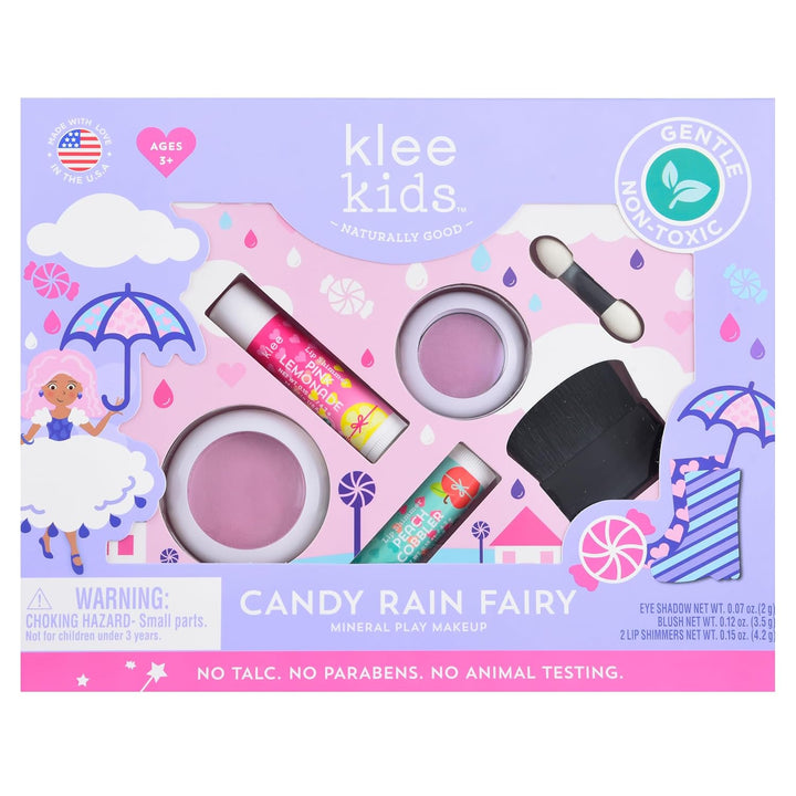 Luna Star Klee Kids Play Makeup Kit. Gentle and Non-Toxic. Kid-Friendly. Made in USA. (Berry Icing Fairy)