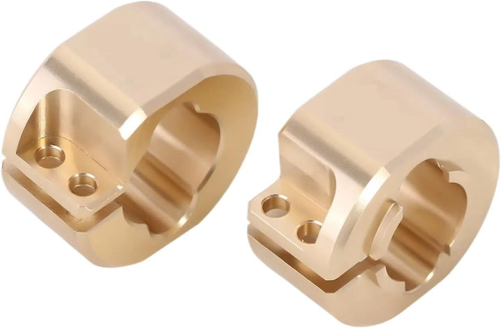 For INJORA 14G/ Pcs Brass for Rear Axle Counterweights for 1/18 for RC for Crawler for TRX4M (4M-30)(Titanium)