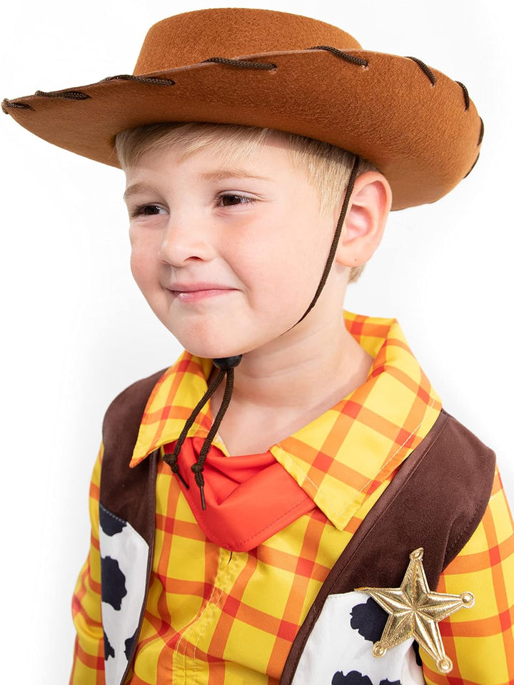 Costume Cowboy and Cowgirl Felt Hats