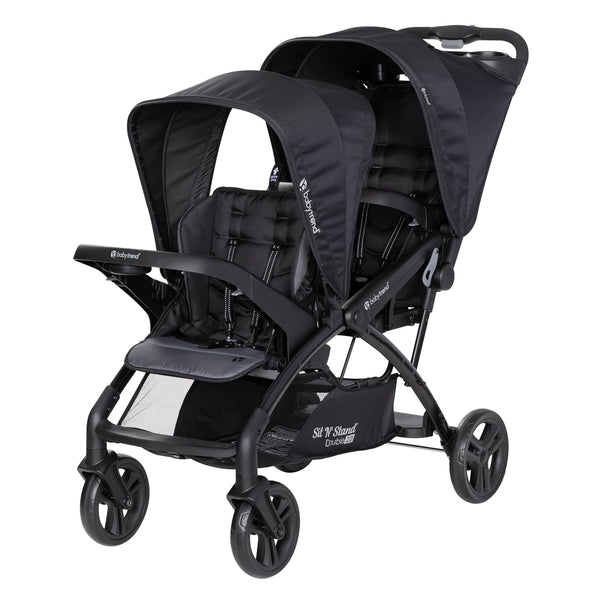 Sit N' Stand® Double 2.0 Stroller, Madrid Black