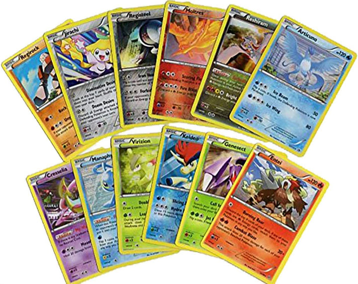Legendary & Mythical  12 Cards Lot - Includes Rares & Holos - Collection Bundle Gift Set