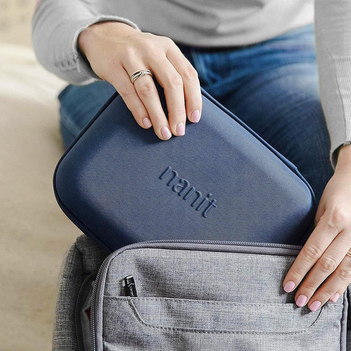 Travel Pack – Protective Compact Hard Case for  Pro Smart Baby Monitor plus Portable Flex Stand Accessory (Camera Not Included)