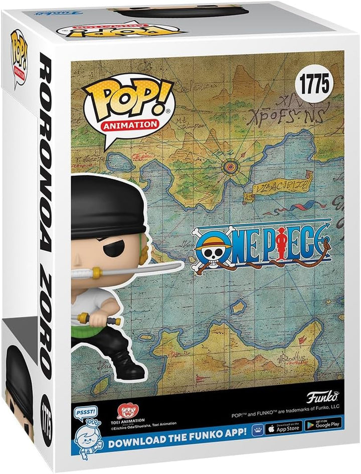 POP Animation: Roronoa Zoro - One Piece - 1/6 Odds for Rare Chase Variant - Collectable Vinyl Figure - Gift Idea - Official Merchandise - for Kids & Adults - Anime Fans