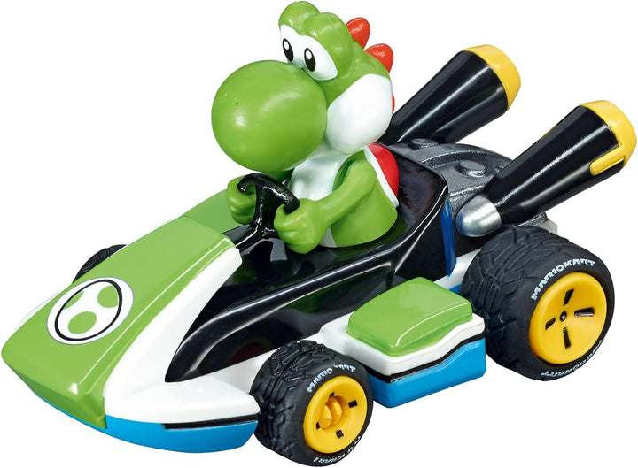 64035 Mario Kart - Yoshi 1:43 Scale Analog Slot Car Vehicle for GO!!! Electric and Battery Slot Car Racing Track