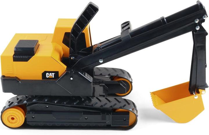 Construction Toys, Steel Dump Truck 16”: Real Steel Body, Working Dump Bed, Oversize All-Terrain Wheels, Heavy-Duty Construction Vehicle for Indoor/Outdoor Play, Kids Ages 3 +