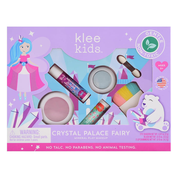 Luna Star Klee Kids Play Makeup Kit. Gentle and Non-Toxic. Kid-Friendly. Made in USA. (Berry Icing Fairy)