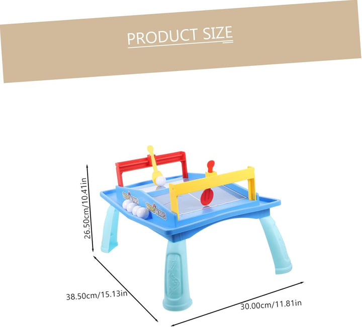 1Set Interactive Educational Table Tennis Game Compact Boy Girl Plaything for Fun Family Activity for Tabletop Play Engaging Two-Player Game