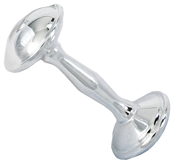 Rattles - Keepsake Baby Rattle in Gift Box, 4-Inch, Silver Plated