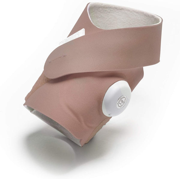 Accessory Fabric Sock for Dream Sock Baby Monitor, Fits Babies 0 to 18 Months, Dusty Rose (Sensor and Base Station Not Included)