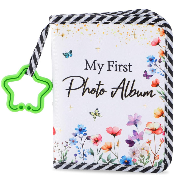 Baby'S My First Family Album Soft Photo Cloth Book Boho Rainbow My First Book of Photos Baby Memory Album Gift Holds 4X6 Pictures for Babies Newborn Toddler & Kids Baby Shower