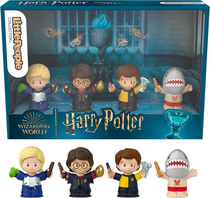 Harry Potter and the Sorcerer’S Stone Movie Special Edition Set for Adults & Fans, 4 Figures in Display Package
