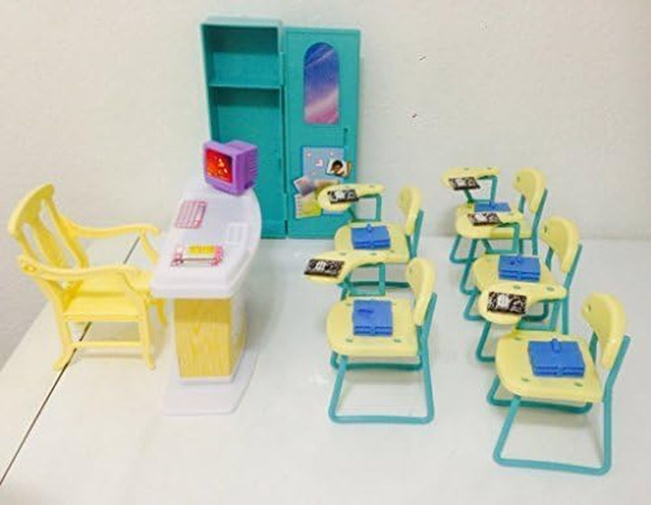 Dollhouse Furniture - Classroom Play Set