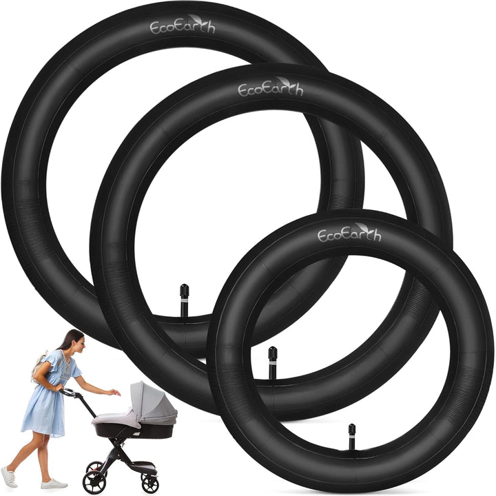 Inner Tube Tire Replacements (2 Pack, 12.5” X 1.75/2.25) for Kids Bike & Jogging Stroller, Compatible W/All Brands: Bob Revolution Flex/Pro/Se/Su, Graco, Go Jogging & More