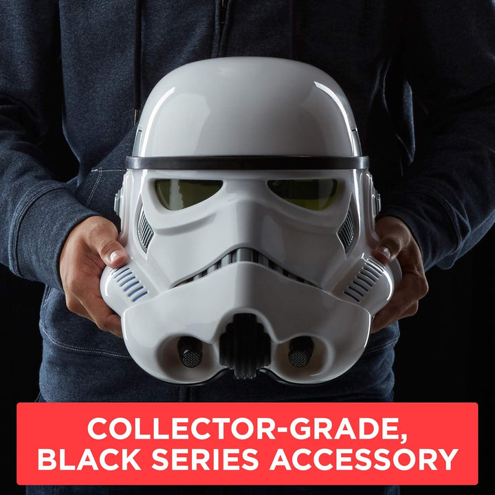 the Black Series Rogue One: a Story Imperial Stormtrooper Electronic Voice Changer Helmet Roleplay (Amazon Exclusive)