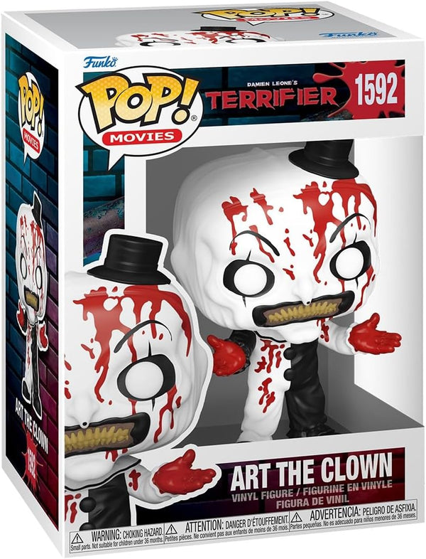 POP! Movies: Terrifier 2 - Art the Clown - Bloody - Collectable Vinyl Figure - Gift Idea - Official Merchandise - for Kids & Adults - Horror Fans - Model Figure for Collectors and Display