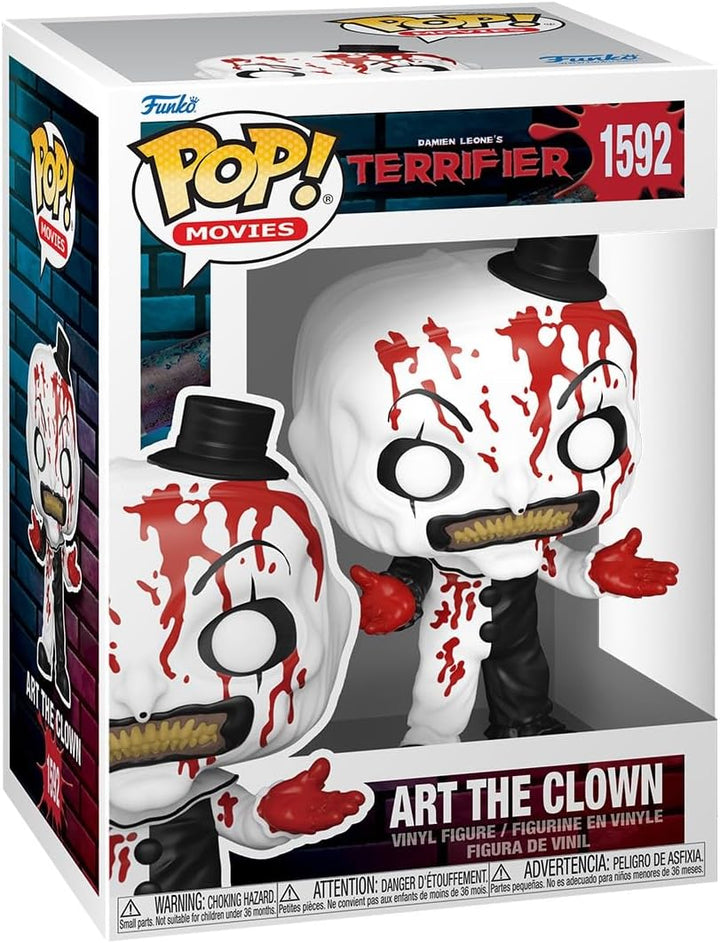 POP! Movies: Terrifier 2 - Art the Clown - Bloody - Collectable Vinyl Figure - Gift Idea - Official Merchandise - for Kids & Adults - Horror Fans - Model Figure for Collectors and Display