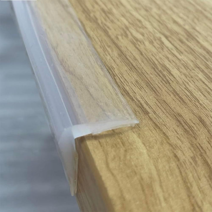 Edge Protector 100% Silicone, Baby Proofing Corners Clear Guards, Pre-Tape Adhesive Soft for Kids Safety, Child Table Cabinets Furniture Bumper (2/5X2/5 In, 3 FT)