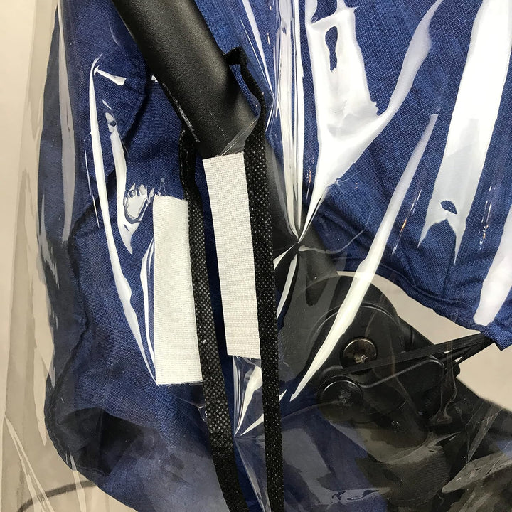 Stroller Rain Cover Universal Stroller Cover for Toddler Umbrella Stroller,Compact Travel Stroller, Waterproof Snow Wind Weather Shield,Food Grade EVA No Odor