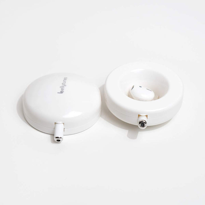 Bellytunes Prenatal Pregnancy Earbuds Adapter System for Ios & Samsung Devices | Turns Ear Bud into Baby Bump | Belly Speakers | Pregnancy Headphones (Bellytunes Lite)