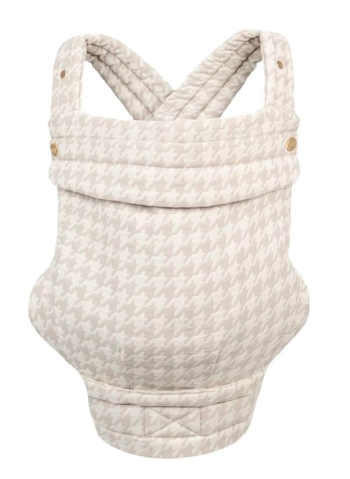 Monarch Ergonomic Baby Carrier – Premium Cotton Soft Structured Newborn to Toddler Carrier with Hip-Healthy Design, 3 Carry Positions (7-35Lbs), Lightweight & Breathable, (Houndstooth)