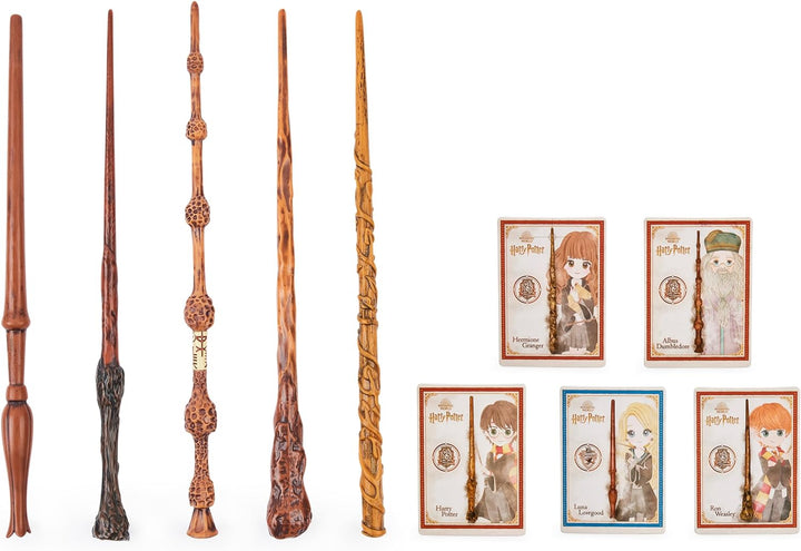 Harry Potter, 12-Inch Spellbinding Harry Potter Wand with Collectible Spell Card, Kids Toys for Ages 6 and Up
