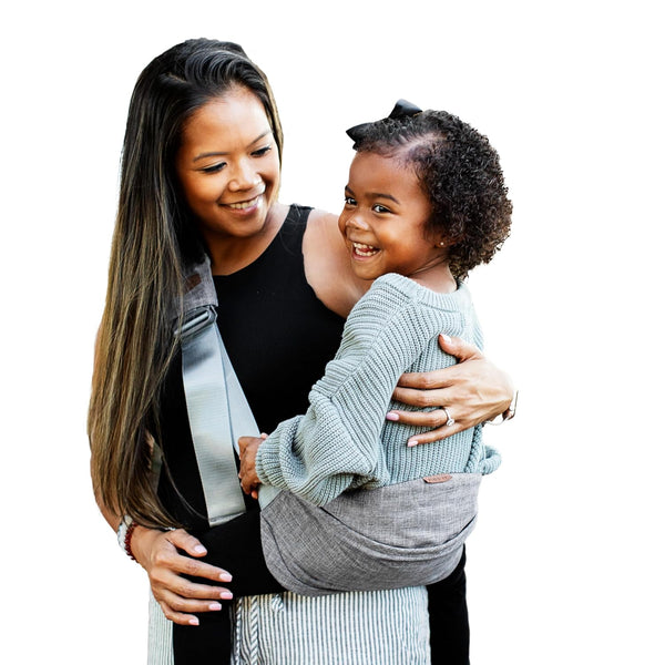 Sola Toddler Sling Carrier - Adjustable Toddler Carrier and Baby Sling - Baby Essentials - Ages 1 to 4 Years or 45 Pounds
