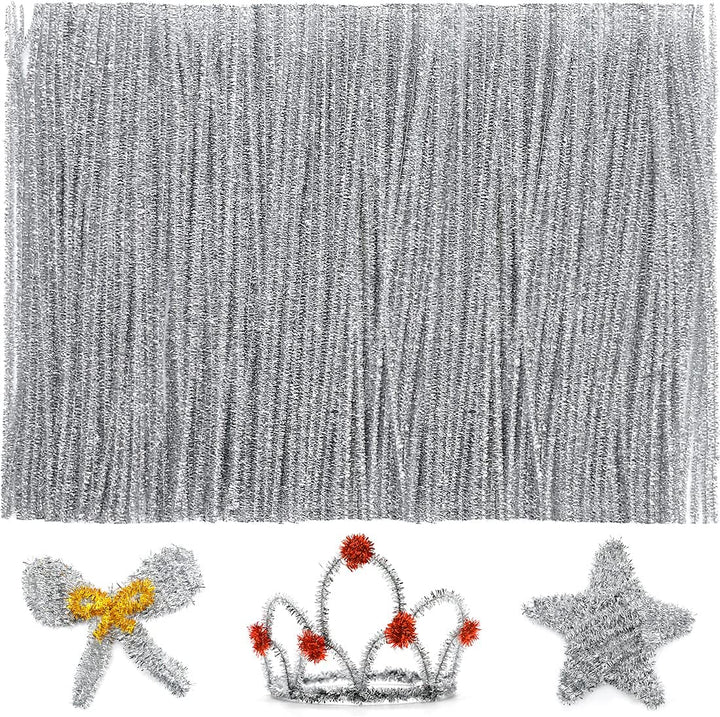 200Pcs 20Colors, Pipe Cleaners, Chenille Stems, Pipe Cleaners for Crafts, Pipe Cleaner Crafts, Art and Craft Supplies