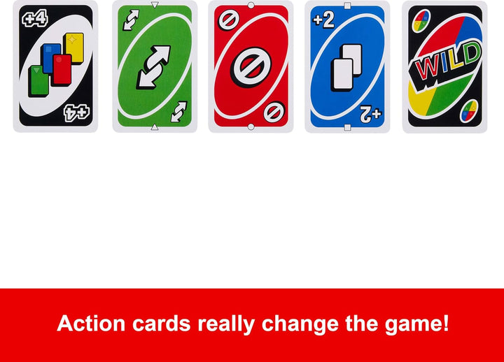 UNO Card Game in a Collectible Storage Tin for Kids, Adults, Families, Parties & Travel, 2 to 10 Players (Amazon Exclusive) (Amazon Exclusive)