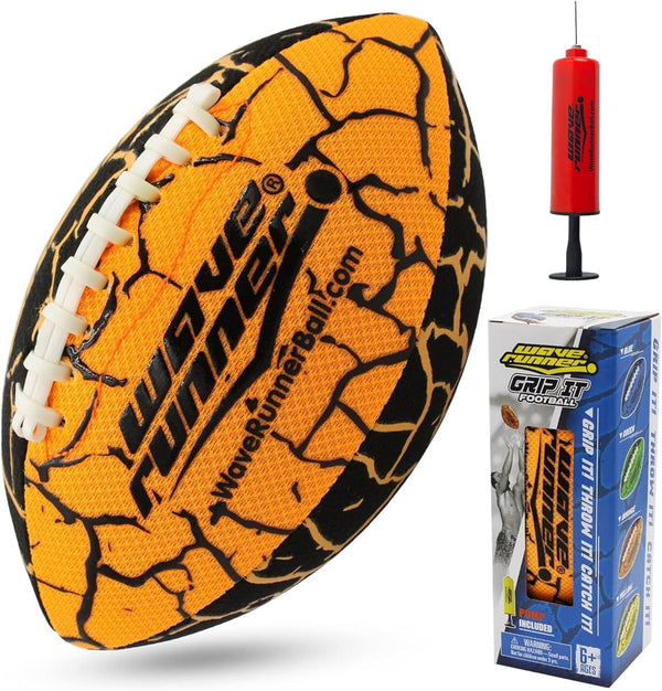 Grip It, Size 9.25In - Water Football, Beach Toys, Kids Outdoor Games for Summer | Pool Toys Football - Special Grip Pattern, Double Laced, Lightweight, All Weather Fun Water Toy