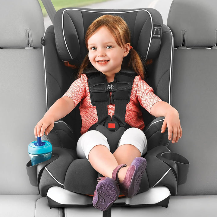 Myfit Harness + Booster Car Seat, 5-Point Harness and High Back Seat