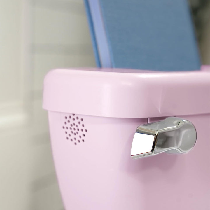 Summer by  My Size Potty Pro in Pink, Infant Potty Training Toilet, Lifelike Flushing Sound, for Ages 18 Months, up to 50 Pounds