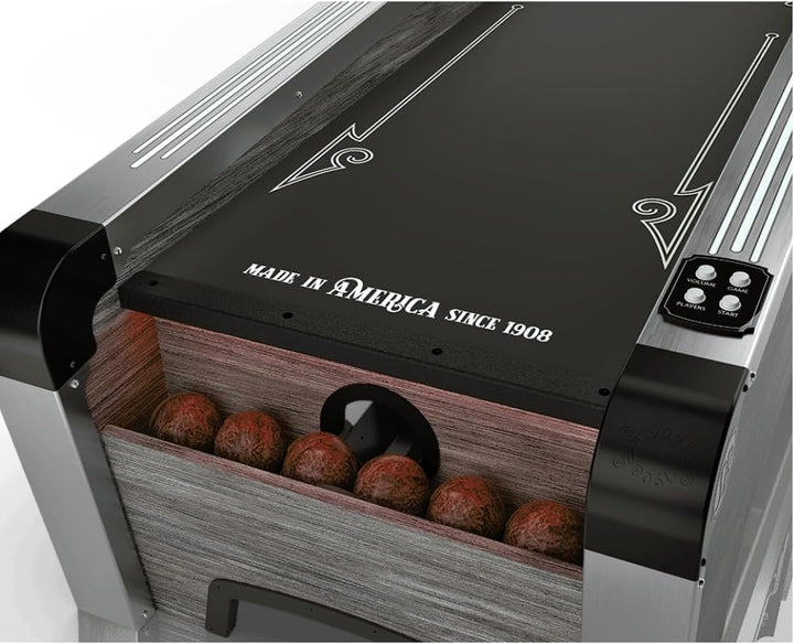 Official Replacement Game Balls Premium and Premium+ Home Arcade - Set of (4) with Classic Retro Woodgrain Finish