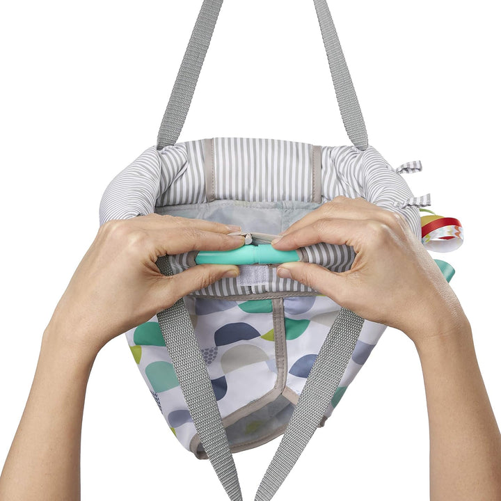 Playful Parade Door Jumper for Baby with Adjustable Strap, 6 Months and Up, Max Weight 26 Lbs