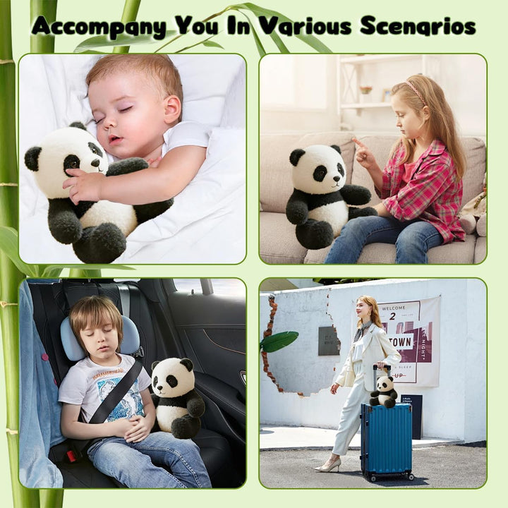The Pandy - Emotional Healing on Demand, Realistic Panda Plush for Emotional Support, Mimics Natural Movements for Realistic Comfort, Pandy Ai Plush with Ultra-Soft Fur, the Comfort Hug You Have