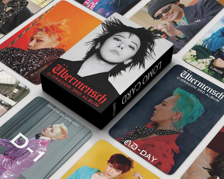 Big Bang Lomo Cards G-Dragon Drama Lomo Photocard Bigbang Ubermensch Lomo Card (Lomo Card)