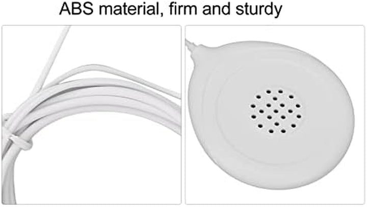 Baby Bump Headphones, Prenatal Belly Speakers for Women during Pregnancy, 12 Sticker Pregnancy Headphone for Women Mother, White